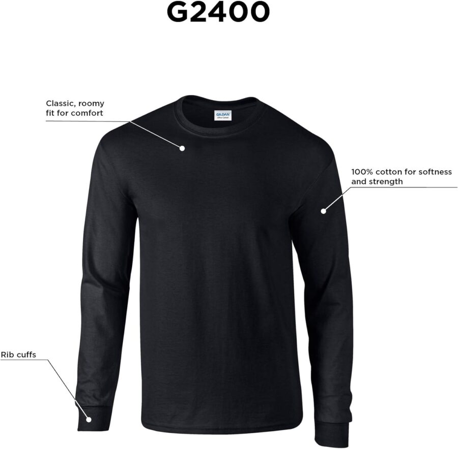 Gildan Adult Ultra Cotton Long Sleeve T-Shirt