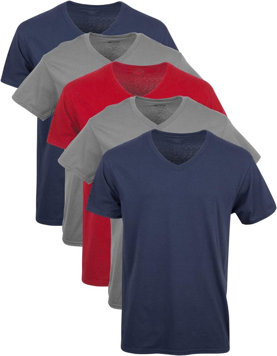 Gildan Men's V-Neck T-Shirts