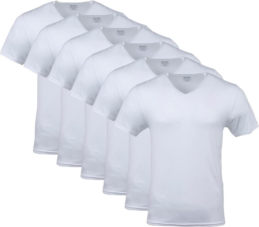 Gildan Men's V-Neck T-Shirts