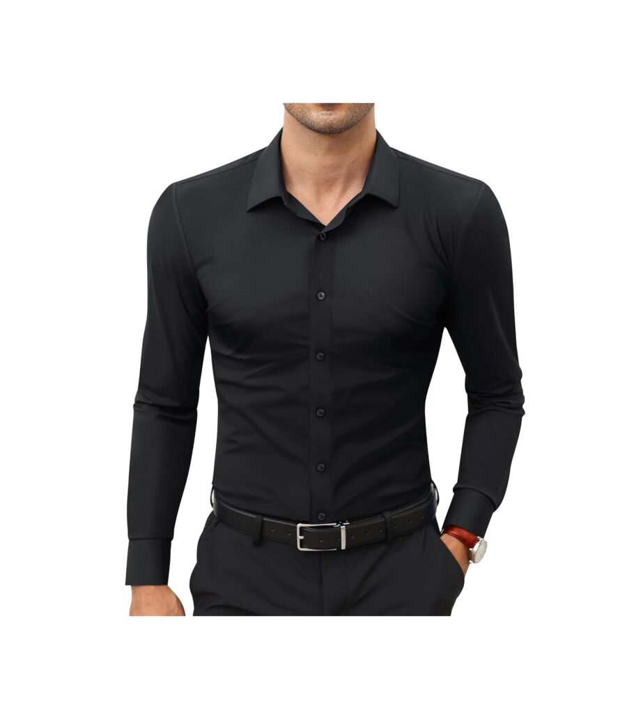 Lion Nardo Stretch Dress Shirts for Men 10