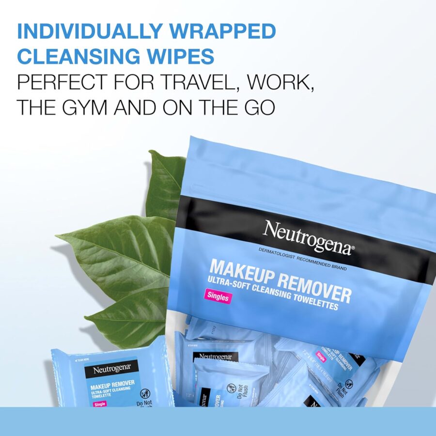 Neutrogena Makeup Remover Facial Cleansing Towelette Singles